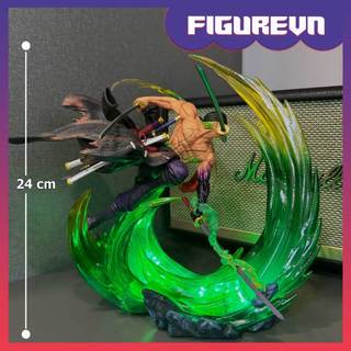 Mô hình zoro sát thủ 24 cm có led - one piece