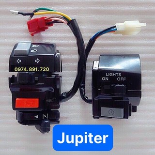 Bộ cùm công tắc xe jupiter v - jupiter r hàng cao cấp loại 1
