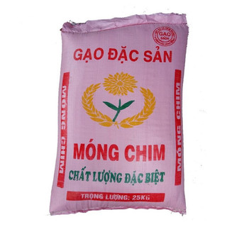 Gạo móng chim - 10kg - nở , xốp cơm, rời hạt