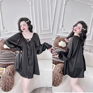 Set Bộ Babydoll, Đồ ngủ bigsize nữ 90kg