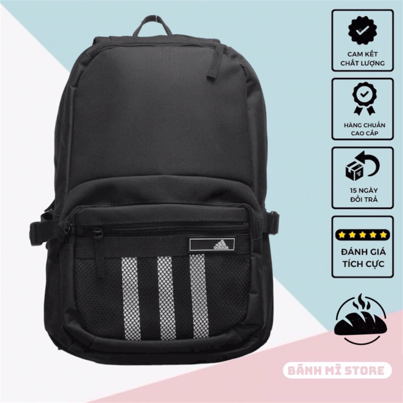 Balo Đi Chơi Đi Học Nam Nữ Thời Trang DAS ENERGY 2024 Thiết Kế Nhiều Ngăn Tiện Lợi Size 48x30 Cm BÁNH MÌ STORE
