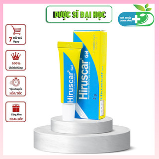 Gel Hiruscar cải thiện sẹo vừa, sẹo lõm, sẹo thâm Hiruscar Gel 5g & 20g