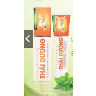 (bao bì mới )KEM ĐÁNH RĂNG DƯỢC LIỆU THÁI DƯƠNG 150gr ( hàng chính hãng ) ngừa viêm nướu bảo vệ răng