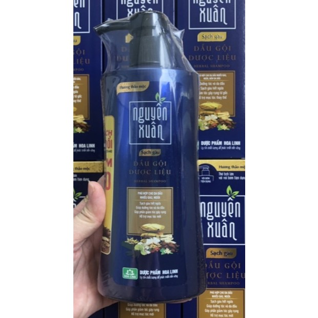 Dầu gội Dược liệu Nguyên Xuân Sạch Gàu 350ml chính hãng