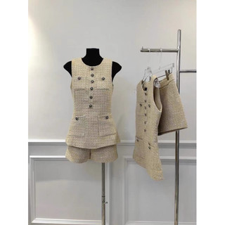 Set dạ tweed mùa hè QCCC 2024