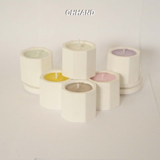 Nến thơm ohhand mini tối giản mùi hương dễ chịu, thư giãn