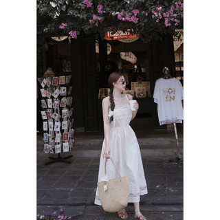 [ HÀNG LOẠI 1] Váy hai dây phối ren 𝐋𝐈𝐍𝐄𝐍 𝐃𝐑𝐄𝐒𝐒 / 𝐍𝐀𝐋𝐋𝐄𝐘 𝐒𝐄𝐓 - 𝐀𝐒𝐇𝐘𝐋𝐄𝐘