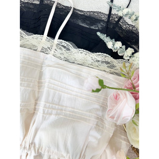 [ HÀNG LOẠI 1] Váy hai dây phối ren 𝐋𝐈𝐍𝐄𝐍 𝐃𝐑𝐄𝐒𝐒 / 𝐍𝐀𝐋𝐋𝐄𝐘 𝐒𝐄𝐓 - 𝐀𝐒𝐇𝐘𝐋𝐄𝐘