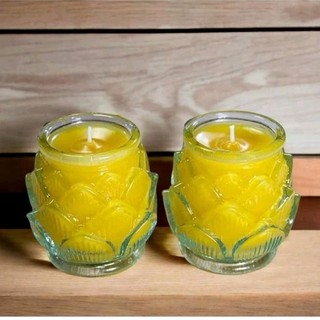 Combo Làm Nến 12 Ly Đài Sen 125ML( Nguyên Liệu Làm Nến Bơ Tuệ Minh)