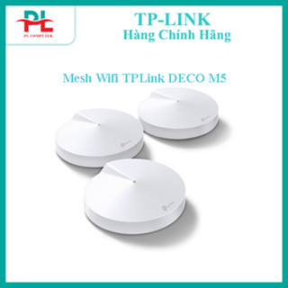  Mesh Wifi TPLink DECO M5 2 Pack 3 Pack AC1300 - Hàng Chính hãng 