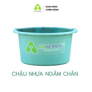 Chậu nhựa ngâm chân an herbal