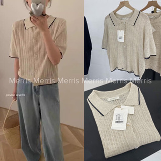 A022 - áo len dệt kim ngắn tay i.m qccc