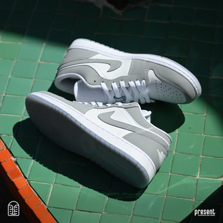 [ Hàng chính hãng ] Giày Air Jd1 Low White Wolf Grey full box