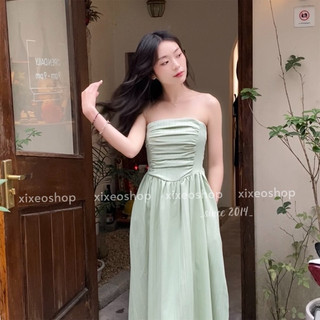 Váy cúp ngực, đầm 2 dây Lou dress - xixeoshop