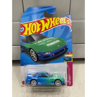 Xe mô hình đồ chơi hotwheels cơ bản 1:64 - '95 mazda rx-7