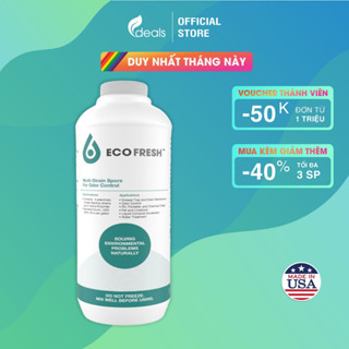 Ecoclean FRESH - Vi Sinh Xử Lý Mùi Hôi Ống Cống, Lỗ Sàn, Bồn Rửa KPT CHEM - Chai 1L
