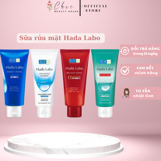 Sữa rửa mặt hadalabo tuýp 80g