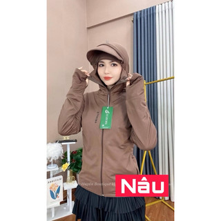 Áo chống nắng mũ vành 2 lớp phiên bản mới nhất 2024 chống tia uv cực xịn