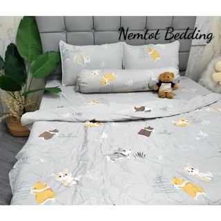 📛sale 50%📛 bộ chăn ga gối lụa tencel than hoạt tính cao cấp kháng khuẩn, mát mịn, vỏ gối ôm khóa kéo, bộ ga gối_hcm