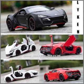 Xe Mô Hình Kim Loại Lykan Supersport Fenyr Tỉ Lệ 1:32 - 9870
