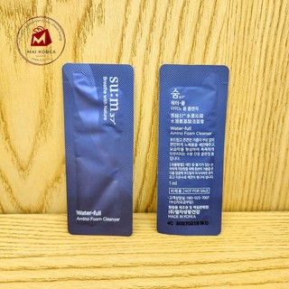 Sữa rửa mặt Sum xanh Water-full dành cho da dầu nhờn