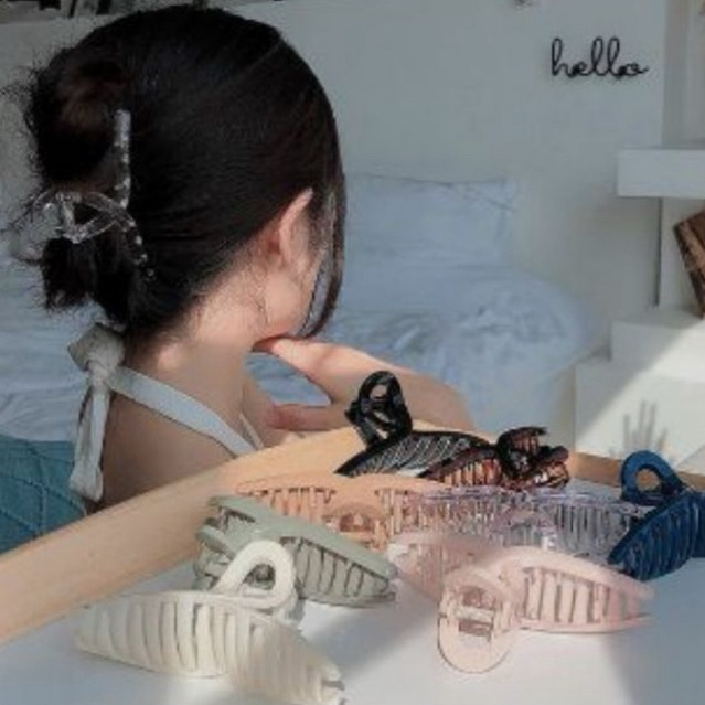Kẹp Tóc Phong Cách Hàn Quốc/ Gắp Tóc Kiểu Bắt Chéo