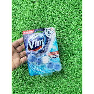 Viên treo bồn cầu Vim POWER 5 Tím,Xanh