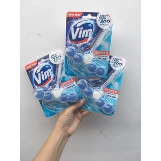 Viên treo bồn cầu Vim POWER 5 Tím,Xanh
