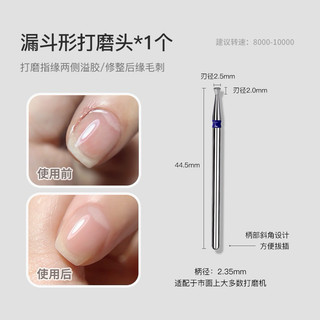 Đầu mài da nón ngược mài sơn tràn khoé