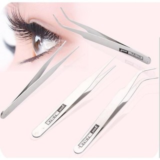 Nhíp Gắp Mi, Nối Mi - Nhíp Gắp Mụn (đầu thẳng & đầu cong)