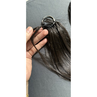 Tóc nối lông vũ 50cm (THANH LÝ)