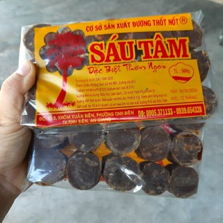 500g Đường thốt nốt hiệu Sáu Tâm loại 1