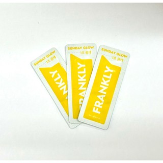 Quà Tặng 3 Sample Sunday Glow Frankly 1ml
