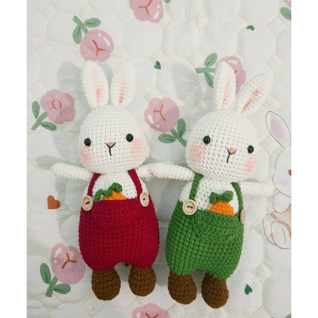 Thỏ Bunny móc bằng len