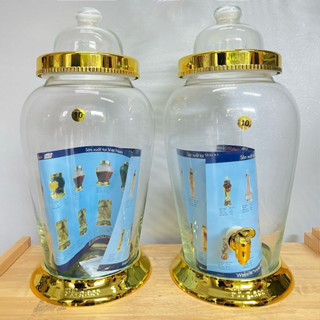 Bình Ngâm Rượu Thủy Tinh 8 Lít 10 Lít 12 Lít Phú Hòa Có Vòi & Không Vòi. Bình Ngâm Rượu 8L Đựng Sâm Có Van/Không Van