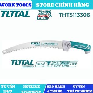 Đồ nghề total cưa cành cầm tay lưỡi cong tht5113306