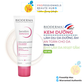 Kem Dưỡng Bioderma Sensibio Defensive 40ml làm dịu da dành cho da nhạy cảm