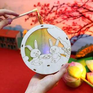 Đèn lồng gỗ