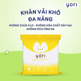 Khăn vải khô đa năng cao cấp Yori Xuất Nhật 900gr cho Mẹ và Bé