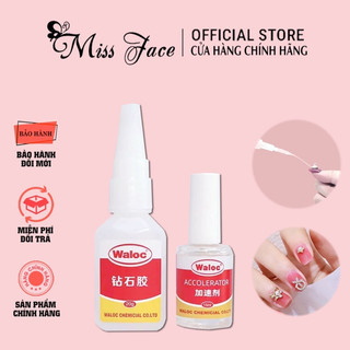 Bộ keo gắn đá waloc chuẩn - bộ keo bê tông - keo gắn đá charm