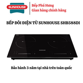BẾP ĐÔI ĐIỆN TỪ SUNHOUSE SHB588DI - Hàng chính hãng