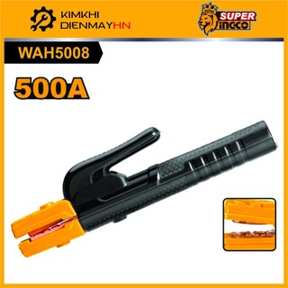 Kìm hàn que dùng dòng điện lớn 500a - kìm hàn dây nóng ingco wah5008