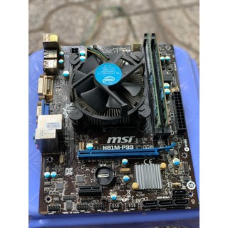 Combo Main  Gigabyte H81 + i5 4570s + Ram 8gb chính hãng  [2nd]