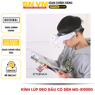 Kính lúp đeo đầu có đèn led siêu sáng MG81000G