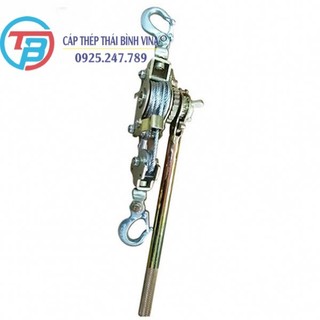Pa lăng lắc tay cáp 3 tấn - kích căng cáp 3 tấn - lắc tay cáp 3 tấn - cáp thép hà nội