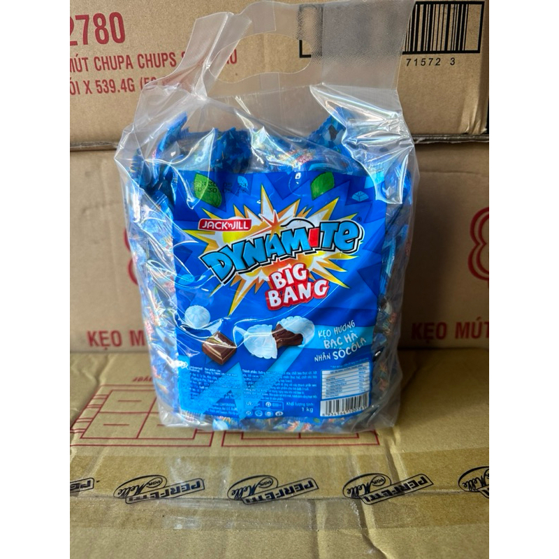  Kẹo Dynamite BigBang Hương Bạc Hà nhân Socola gói 1kg 