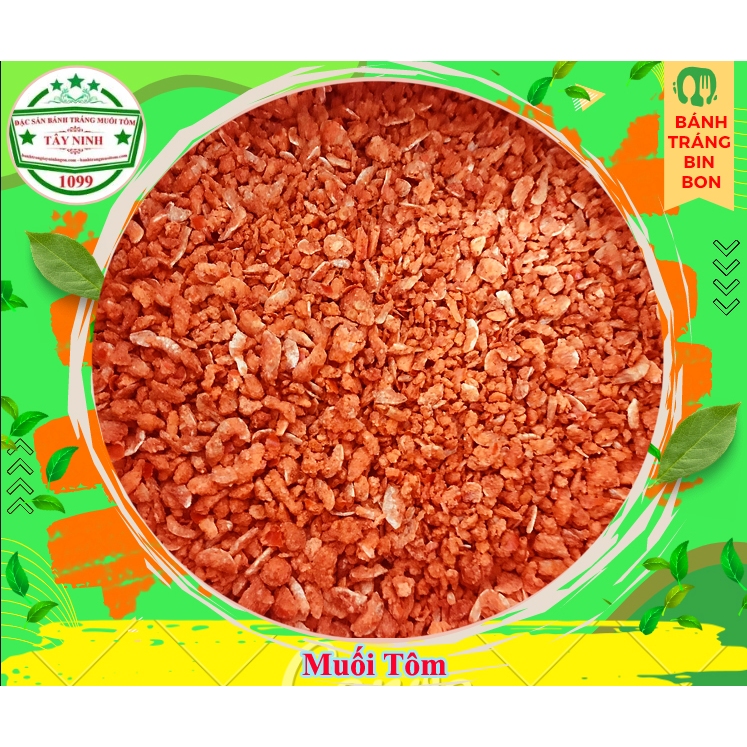 Muối tôm tép hạt to 500gr