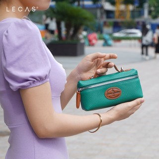 Túi Da Thật Đựng Mĩ Phẩm LECAS ĐẸP