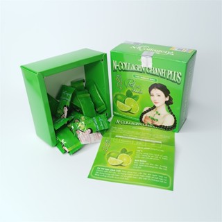 [ Kẹo Chanh Mẫu Mới ] Trà Chanh giảm cân NCOLLAGEN - Trà Chanh detox N collagen