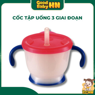 Cốc tập uống 3 giai đoạn Richell cho bé - D17